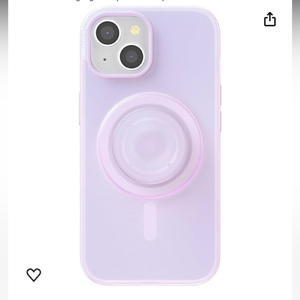 Unused Pop-Socket for iPhone 15 - Opalescent